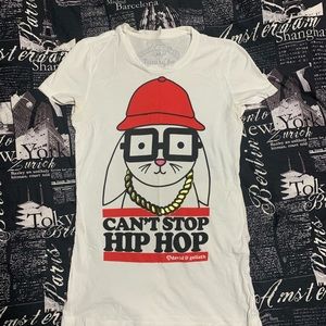 David and Goliath hip hop bunny tee size medium
